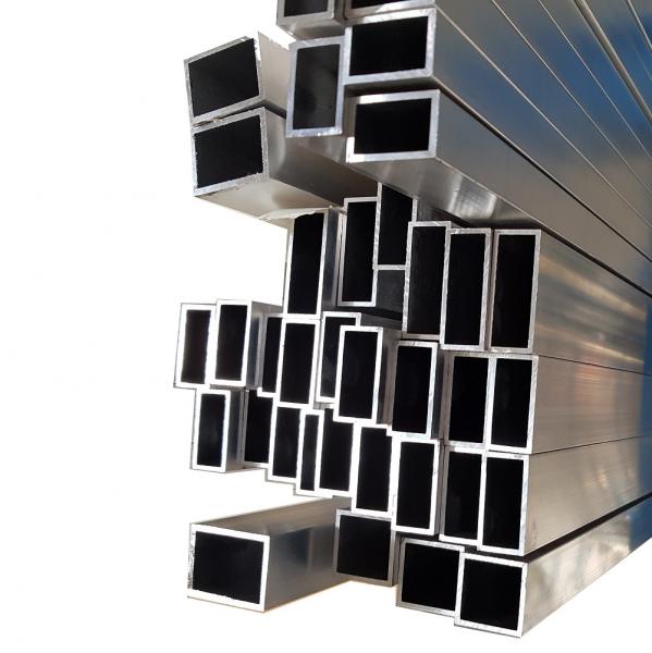 Aluminium Vierkantrohr 60x40x2mm Rechteckrohr